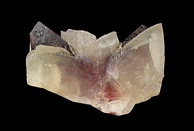 Mariposa Calcite with Hematite, Santa Eulalia District, Municipio de Aquiles Serdán, Chihuahua, Mexico